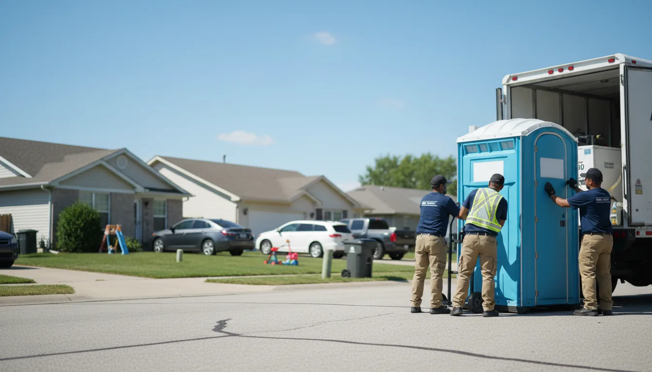 Standard Porta Potty Rentals in Gaines, MI near me